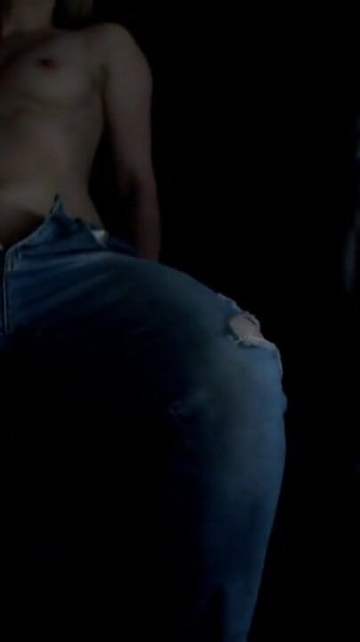 Girl and boy masturbation time through jeans | Clip 1