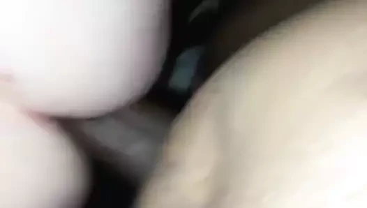 Bbc sikikleri şişman beyaz kedi içinde parking garaj