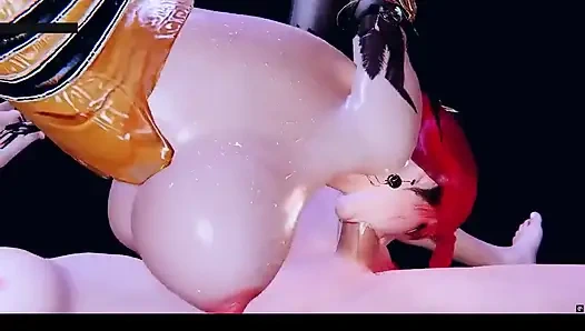 3 boyutlu tutku tanrıçası kraliçesi - 3 boyutlu animasyon hentai