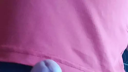 Külotla mastürbasyon yapıyor...