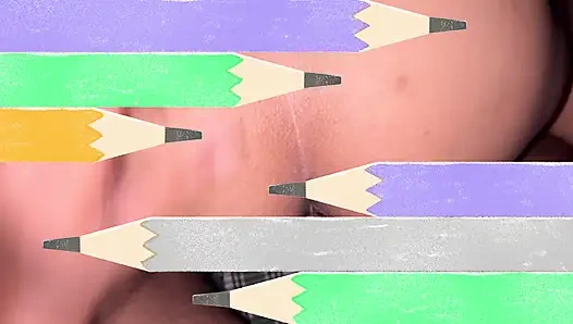 Ateşli güzel tatlı karımı domaltarak duvara karşı çok sert ve sert sikiyorum