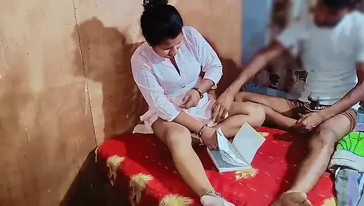 From the inside of the teacher's ass to the inside of the student's throat