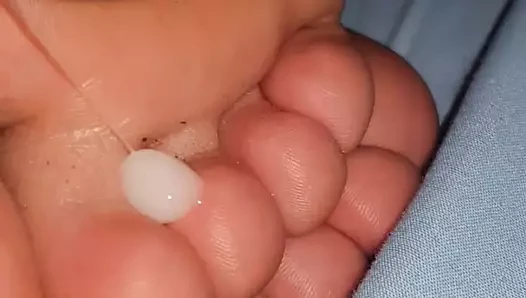 Ayak parmaklarında sabah yükü