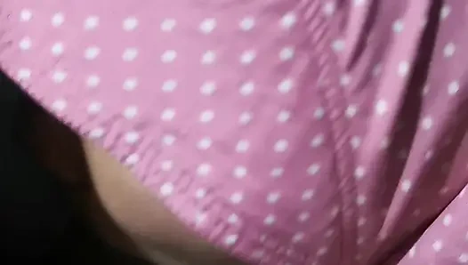 The customer unexpcetly grabbed my breasts.