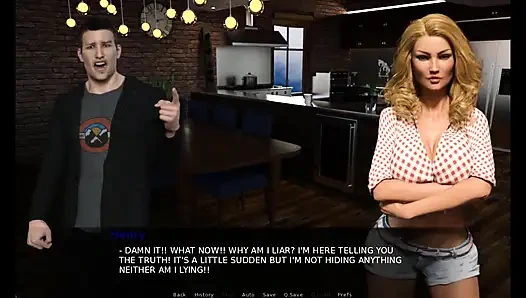 Angelica'nın baştan çıkarması: azgın sürtük evli kadın birinin sert sikişmesini istiyor ep.1