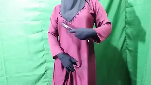 Hintli güzel kadın mastürbasyon