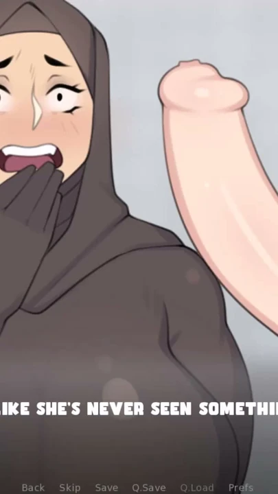 Komşunun tesettürlü orta yaşlı seksi kadın mariam sikiliyor | Klip 1