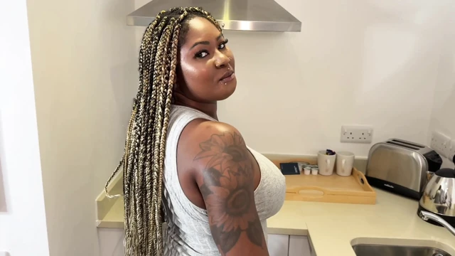 POV Ebony Kitchen Fuck Ebony Xeinna Rose MrRizzPOV - Black on Black Sex