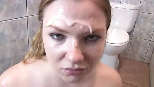 Anjelica bbw kırmızı kafanın ilk yüz