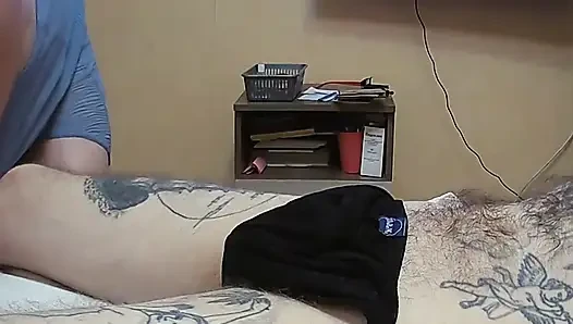 Ayak masajı yerine yarağını ona sıvazlıyorum 4