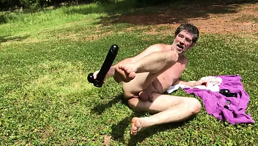 Doug açık yapay penis göt sikme ve göt germe
