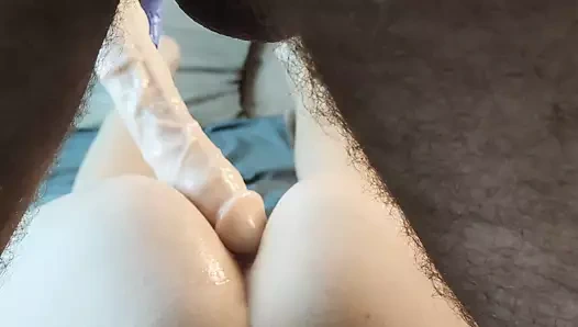 Sert anal seks ve dp ile rubber horoz