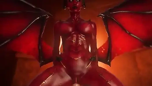 Orgazm olan kovboy kızda oc succubus
