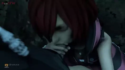 Kairi, axel ile zamanının tadını çıkarıyor!