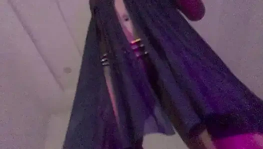 Ağır çekim zenci genç seksi dans ıslak amcık yakın çekim