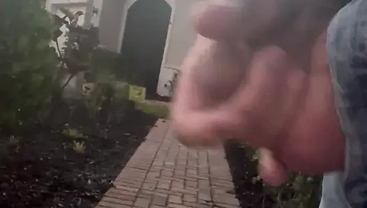 Başka bir teşhirci çöp günü