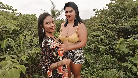 Genç ince rio kızı yarağı derine alıyor ve dolduruluyor
