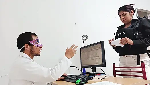 GUESS WHAT HAPPENED!! The doctor has a heated conversation with the female guard at the public hospital.