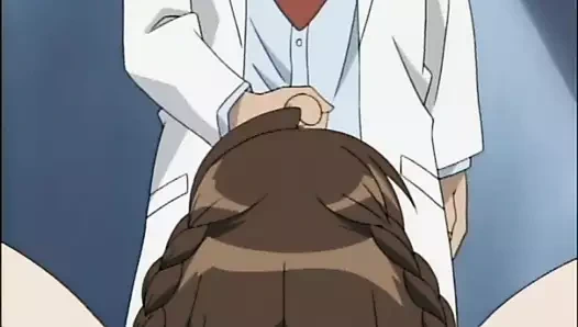 Japon anime üçlü grup ıslak ve dağınık