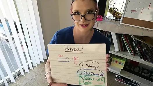 Hemşire Ellie on: güvenli anal seks