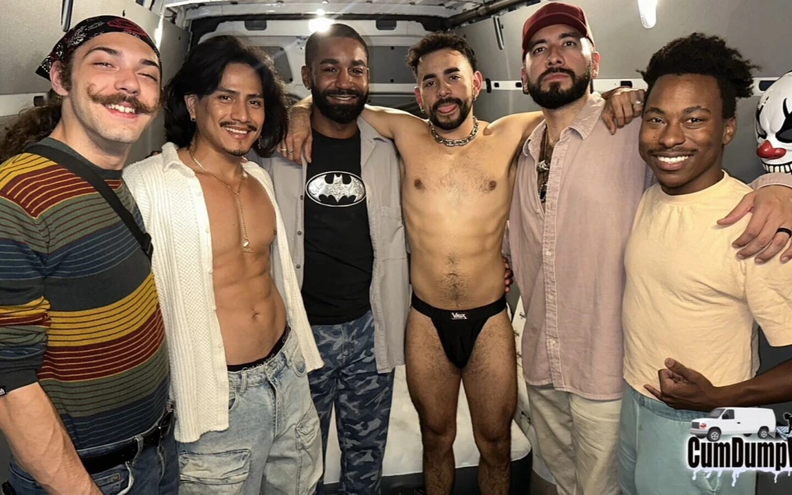 Genç Twink DP Ham Döl Boşaltıyor Van Grup Seks Çift Anal Boşalma