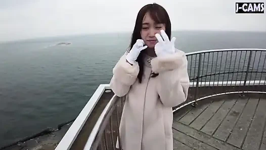 Sevecen büyük memeli tur rehberi tatlı teşhir ve istekli bir gülümseme ile azdırıyor bölüm 2