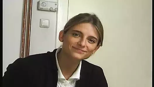 18 yo çok tatlı kız parmak ona kedi