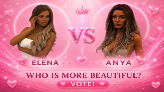 I'm posing for a beauty pageant against my best friend.