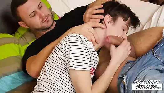 Southernstrokes - üvey baba David Lee Raw Jean Gilliam'ı sikiyor