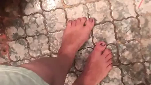 Lizzy yalınayak sürtme (nefis)