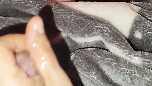 I turned him on in public and finished him at home. A wild and dominant jerk off and big cumshot!