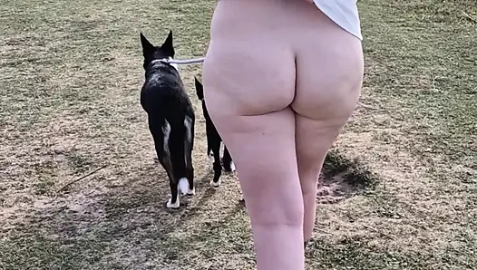 Public Nudity Amateur Sexy Wife Naked Playing with Herself on a Public Beach
