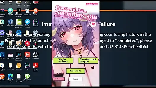 Hentai oyunu - succubus hentai seks oyun animasyonu