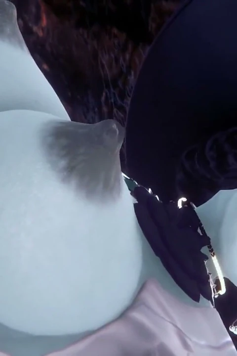Amcık yiyen bayan Dimitrescu - yerleşik kötü köy hentai parodisi