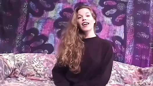 Muhteşem 90'ların klasik kıllı kızı solo Nina Asstin