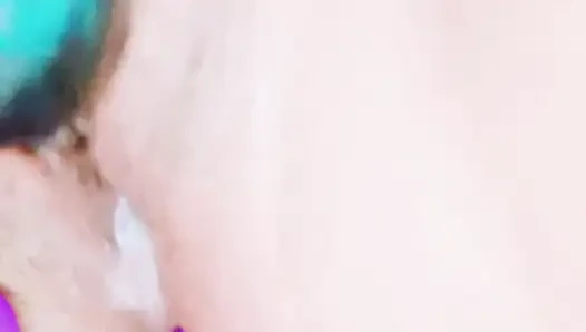 Seksi kadın eğleniyor