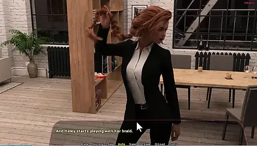 Haley hikayesi #11 - Haley Johannes'e banyoda ayakla muamele yaptı... Diane ve Johannes biraz zaman geçirdiler.