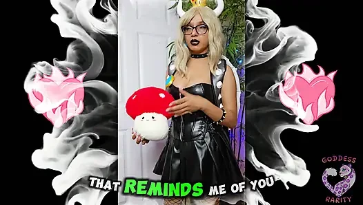 Tanrıça Rarity senin için bowsette olarak soyunuyor