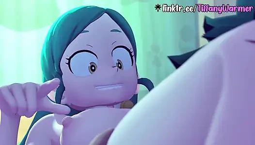 Deku ragdoll'un sıkı amını dolduruyor