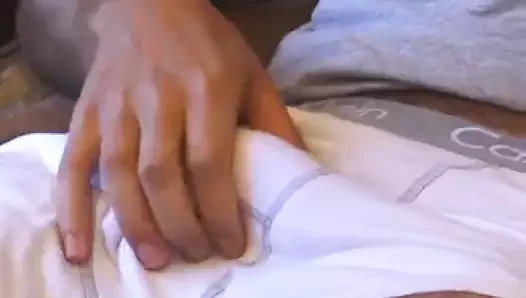 genç amatör üçlü emmek kapalı