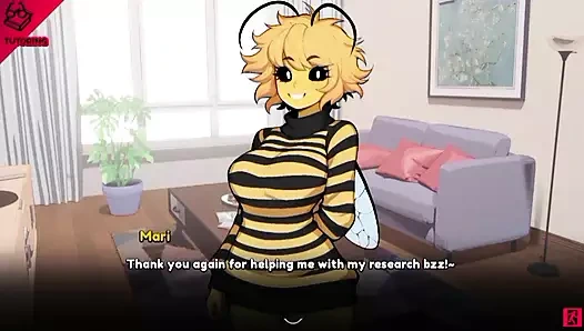 Yeni öğrenci Mari profesöre elle muamele çekiyor (birinci bölüm)