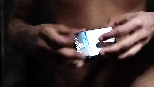 Desiboy handjob with smoking and cumshot part 2