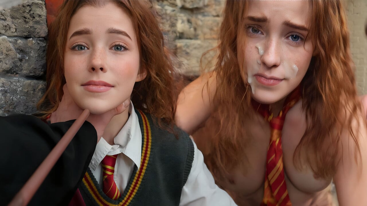 Erecto - hermione yeni bir büyü deniyor