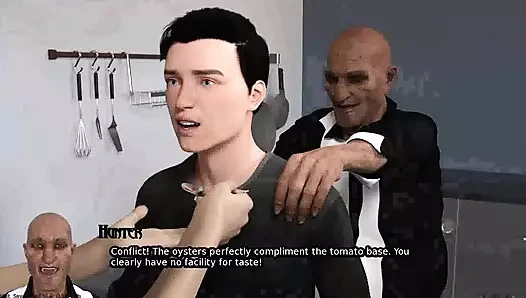 Yeni komşuya elektrikli süpürgeyle merhaba diyor