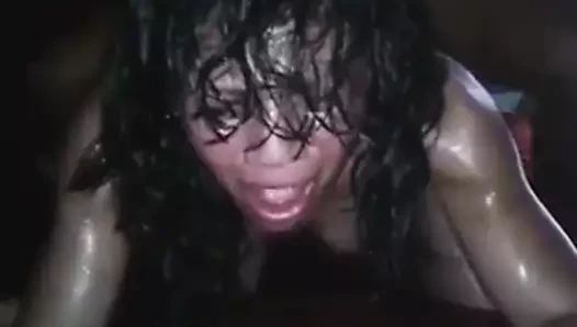 Hotwife 1 zaman için büyük horoz alır