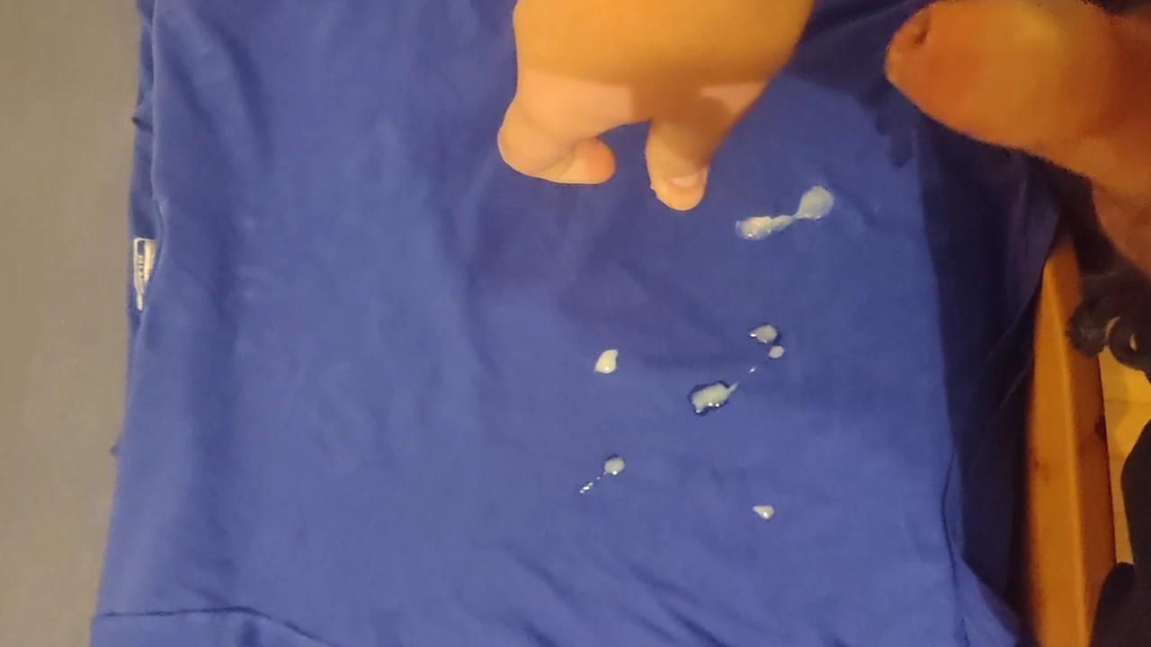Chubby boy masturbating