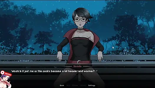 SARADA UCHIHA fucked in public in Konoha. The most powerful woman in Naruto