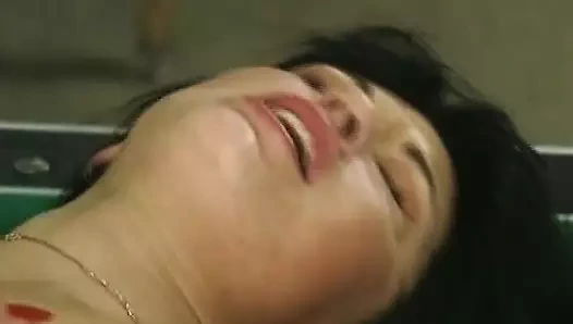 İki muhteşem Alman hatun bilardo masasında harika vakit geçiriyor