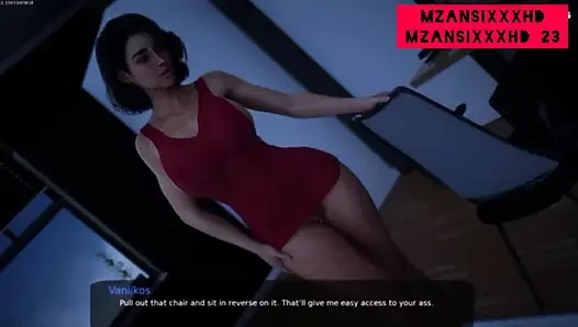 Milf tries anal for the first time!! (Milf game in town)