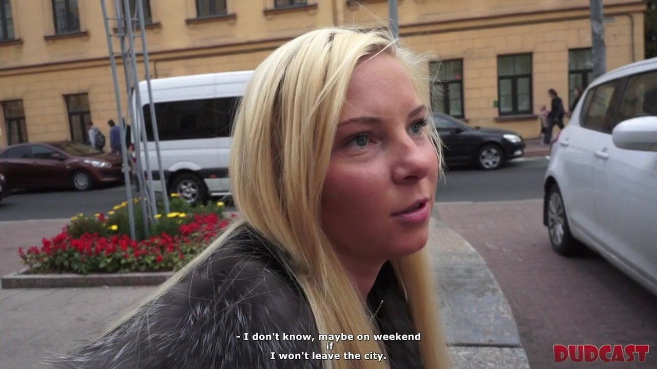 Long-haired blonde's pussy becomes the Russian agent's prey